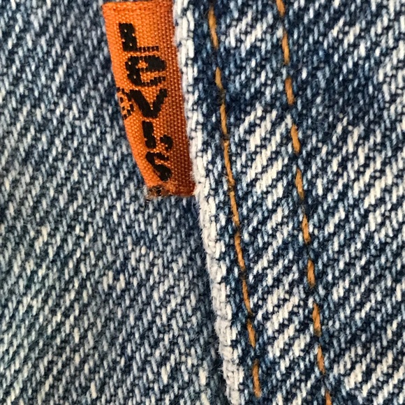 Vintage Levi’s 560 Orange tab Loose Fit Tapered Leg Jeans Mens 36x30 On Trend - Picture 6 of 13